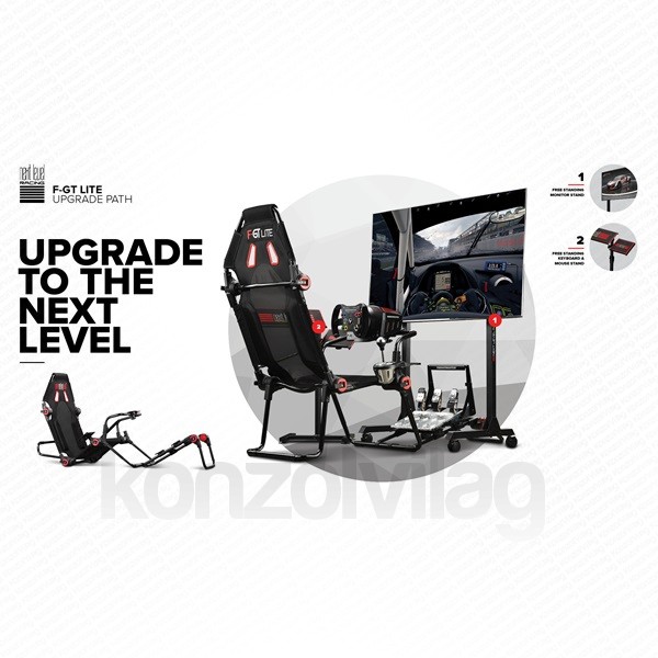 Next Level Racing F-GT LITE pilótafülke PC