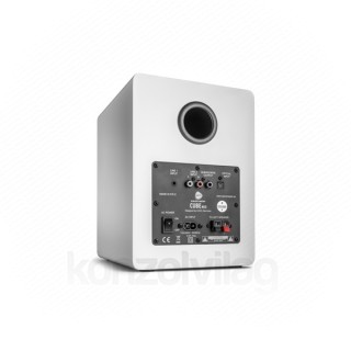 WaveMaster Hangszóró 2.0 - CUBE NEO White (50W RMS, Bluetooth, 3,5mm jack, RCA, Toslink, Távírányító, Fehér) PC