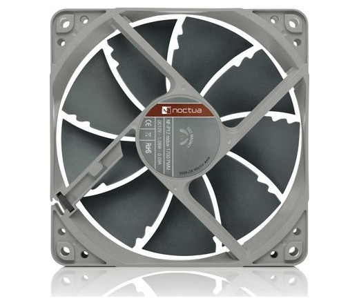 Noctua NF-P12 redux-1700 PWM számítógépház ventilátor 120mm - Szürke PC