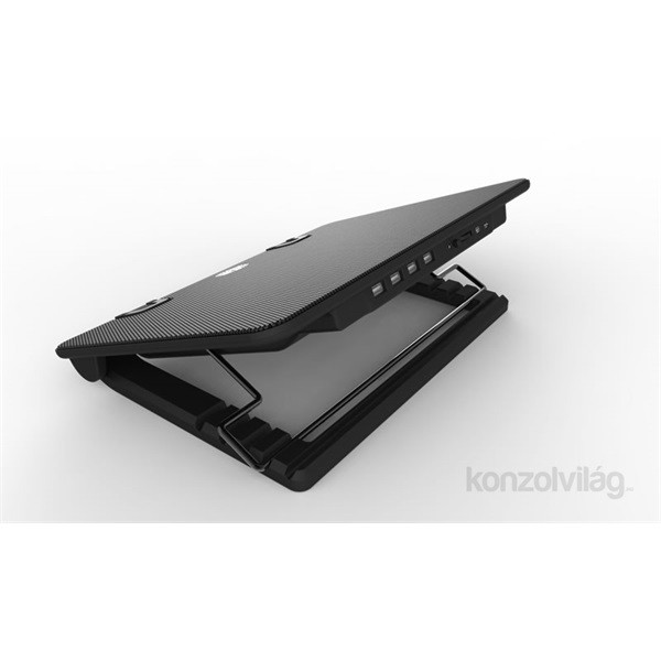 Cooler Master Ergostand IV fekete laptop hűtő PC