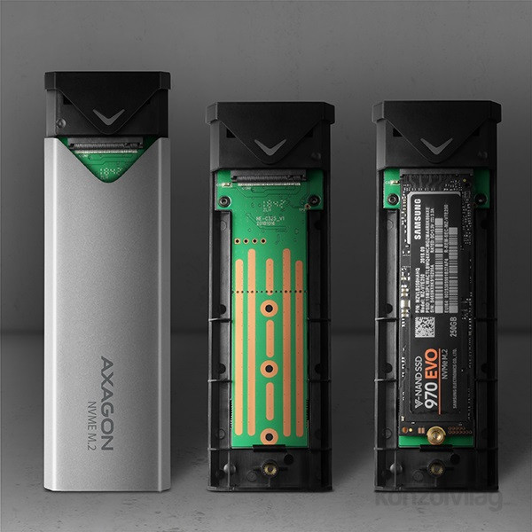 AXAGON EEM2-UG2 USB-C 3.2 Gen 2 NVMe M.2 box PC