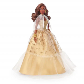 Barbie Holiday 35. Évfordulós Baba - Sötétbarna Hajú (HJX05) Játék