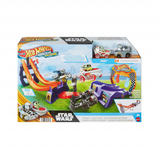 Hot Wheels -  Star Wars versenypálya 2 autóval (HPL32) Játék