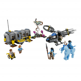 LEGO® Avatar - Lebegő sziklák 26-os helyszín és RDA Samson (75573) Játék