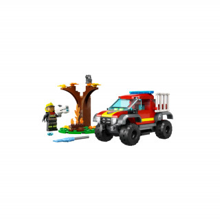 LEGO City 4x4 Tűzoltóautós mentés (60393) Játék