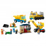 LEGO City Építőipari teherautók és bontógolyós daru (60391) thumbnail