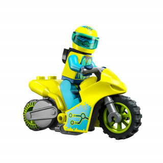 LEGO City Cyber kaszkadőr motorkerékpár (60358) Játék