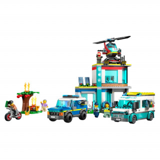 LEGO City Mentő járművek központja (60371) Játék