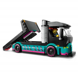 LEGO City Versenyautó és autószállító teherautó (60406) Játék