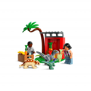 LEGO Jurassic World Kis dínók mentőközpont (76963) Játék
