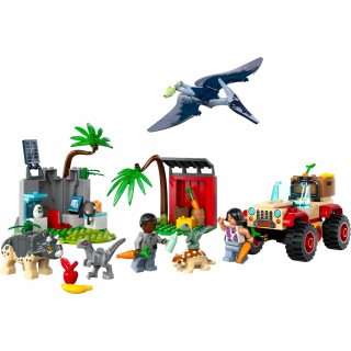 LEGO Jurassic World Kis dínók mentőközpont (76963) Játék