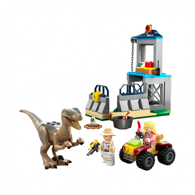LEGO Jurassic World Velociraptor szökés (76957) Játék
