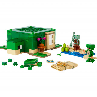 LEGO Minecraft The Turtle Beach House (21254) Játék
