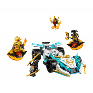 LEGO NINJAGO Zane sárkányerő Spinjitzu versenyautója (71791) Játék