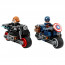 LEGO Super Heroes Marvel Fekete Özvegy és Amerika Kapitány motorkerékpárok (76260) thumbnail