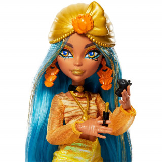Monster High Doll - Szörnyen jó barátok titkai: Rémbuli - Cleo (HNF76) Játék