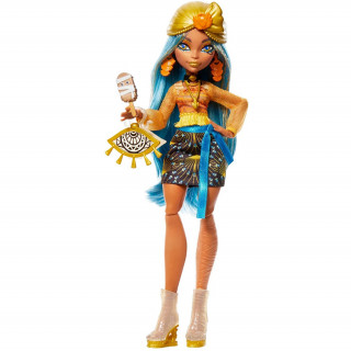 Monster High Doll - Szörnyen jó barátok titkai: Rémbuli - Cleo (HNF76) Játék