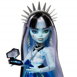 Monster High Doll - Szörnyen jó barátok titkai: Rémbuli - Frankie Stein (HNF75) Játék