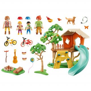 Playmobil Kaland lombház csúszdával (71001) Játék