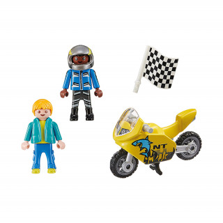 Playmobil Fiúk motorral (70380) Játék