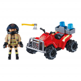 Playmobil - Tűzoltó Speed Quad (71090) Játék