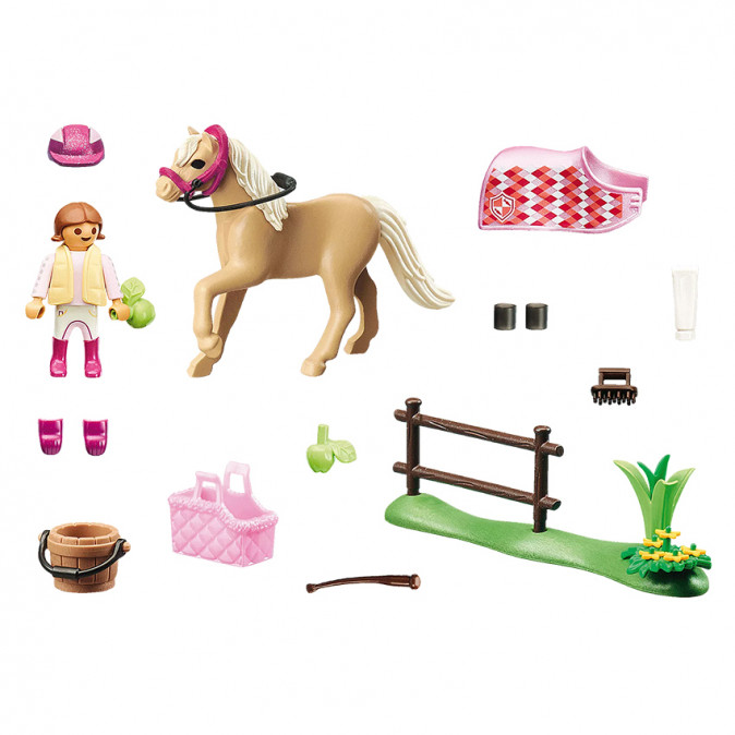 Playmobil Gyűjthető póni - "Német hátaspóni" (70521) Játék