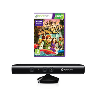 Xbox 360 Kinect Sensor + Kinect Adventures Xbox 360