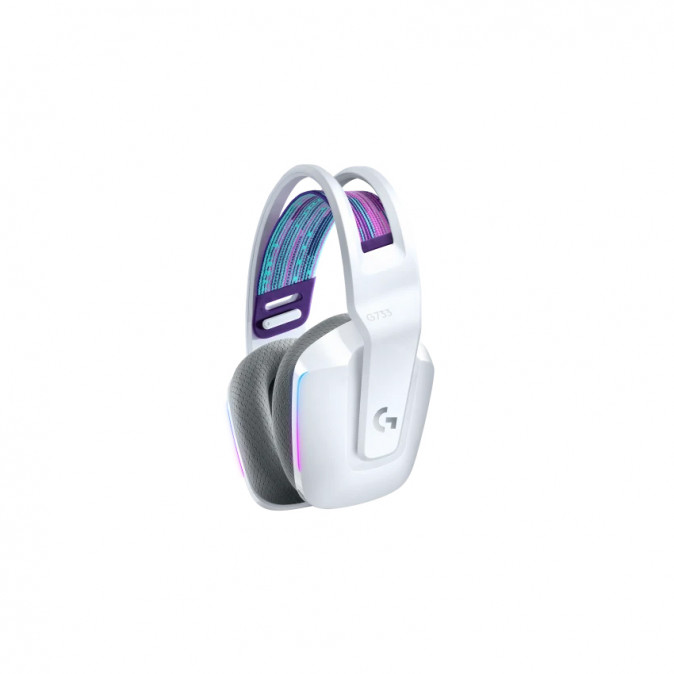 Logitech G733 vezeték nélküli headset - Fehér PC