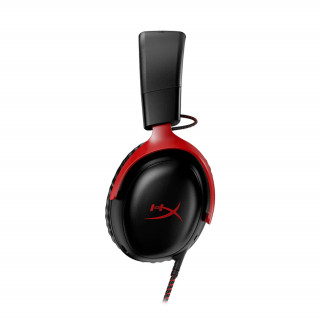 HyperX Cloud III - Gaming fejhallgató (Fekete-Piros) (727A9AA) PC