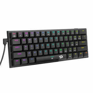 Redragon Anivia vezetékes blue switch RGB billentyűzet - Fekete (K614-RGB_BLUE_HU) PC