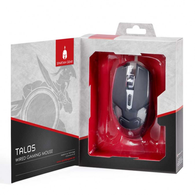 Spartan Gear - Talos vezetékes gaming egér PC