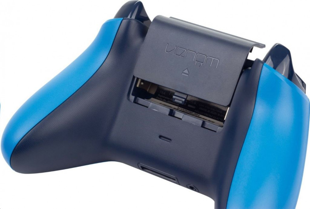 Venom VS2863 Twin Battery Pack - Xbox One kék akkucsomag (2db) + 2 méter töltőkábel Xbox One
