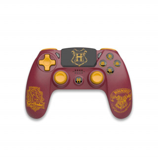 Harry Potter - Vezeték nélküli kontroller PS4-hez 3,5 mm jack (piros) - Griffendél PS4