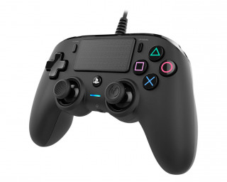 Playstation 4 (PS4) Nacon Vezetékes Compact Kontroller (Fekete) PS4