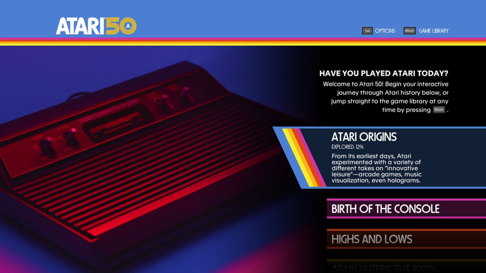 Atari 50: The Anniversary Celebration PS5