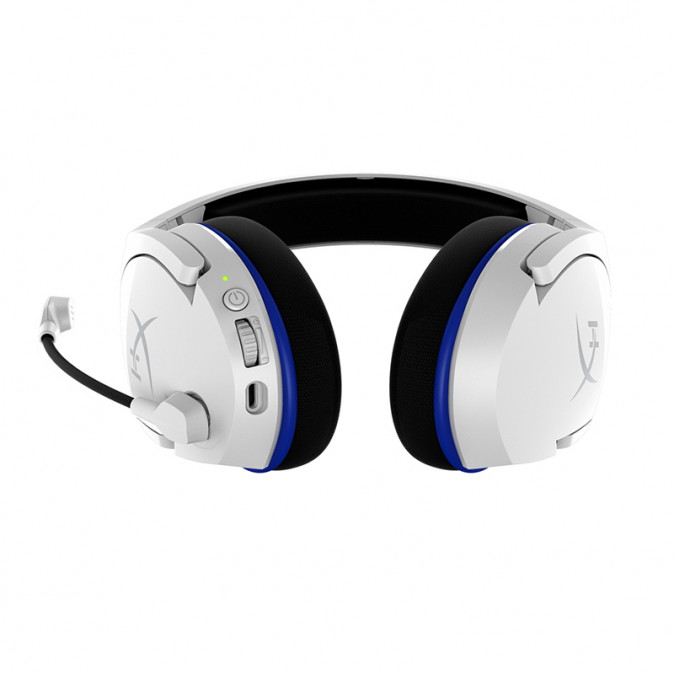 HyperX Cloud Stinger Core - vezeték nélküli Gaming fejhallgató (fehér-kék) (4P5J1AA) PC