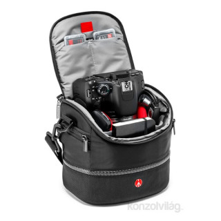 Manfrotto Advanced Shoulder bag IV fekete SLR fényképezőgép táska Fényképezőgépek, kamerák