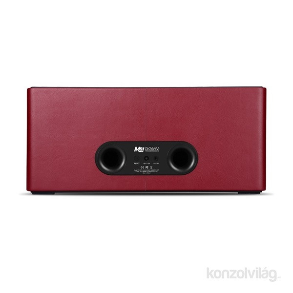 GGMM WS-401-14 M4 hordozható vezeték nélküli (Bluetooth, WiFi) piros prémium hangrendszer PC