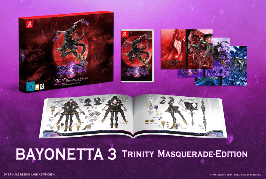Bayonetta 3 Trinity Masquerade-Edition Nintendo Switch
