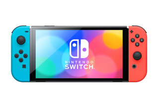 Nintendo Switch (OLED-Model) Piros-Kék Nintendo Switch