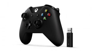 Xbox One Wireless Kontroller (Black) + Windows 10 adapter Xbox One
