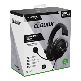 HyperX CloudX - Xbox Gaming Headset (ezüst) (4P5H8AA) Xbox Series