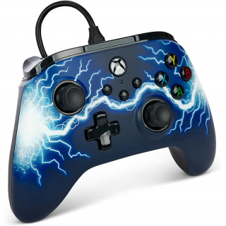 PowerA Advantage Xbox Series X|S, Xbox One, PC Vezetékes Kontroller (Arc Lightning) Xbox Series