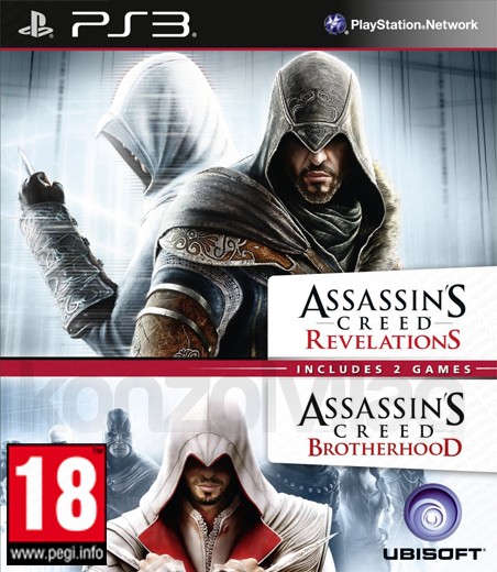 Ubisoft Double Pack - Assassin's Creed Brotherhood & Revelations PS3