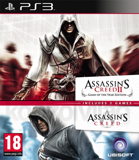 Ubisoft Double Pack - Assassin's Creed 1 & 2 PS3